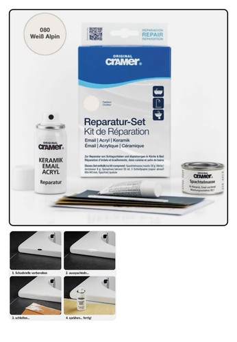 Cramer white ceramic enamel - white,