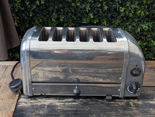 Dualit slice toaster - 6, silver