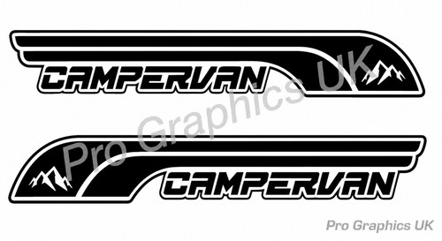 Large camper decals - large,