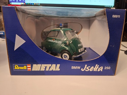 Revell bmw isetta polizei - revell, 1/18