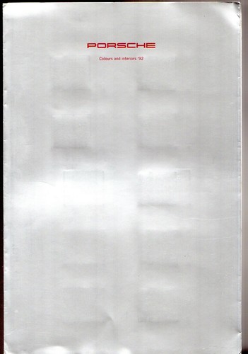 Porsche colour trim - colour,