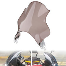 Motorcycle Fly Screen Universal Naked Windscreen Windshield For Kawasaki Suzuki