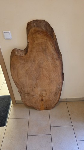 Wooden wood live - edge, huge