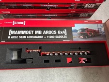 IMC 1:50 Mammoet 8 axle semi lowloader + 11200 saddles