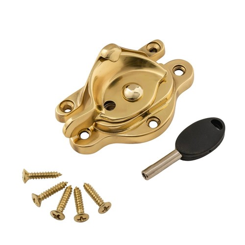 Sash window fastener lock - fastener,
