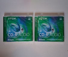  2x TDK CD-R80 Audio -