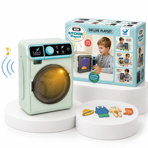 Piece toy washing machine - ,