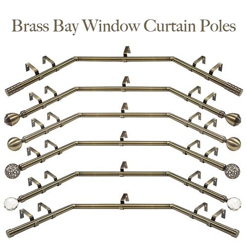Bay window curtain pole - bay, 3
