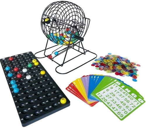 Deluxe bingo cage game - 9",