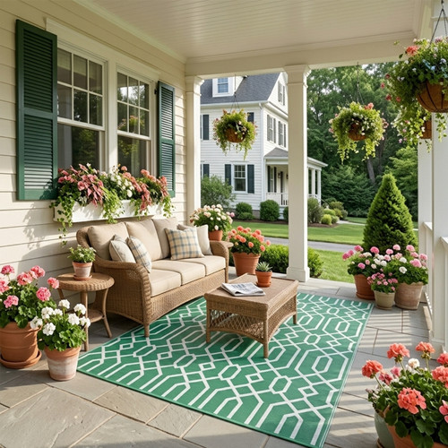 Outdoor garden rug - outdoor,