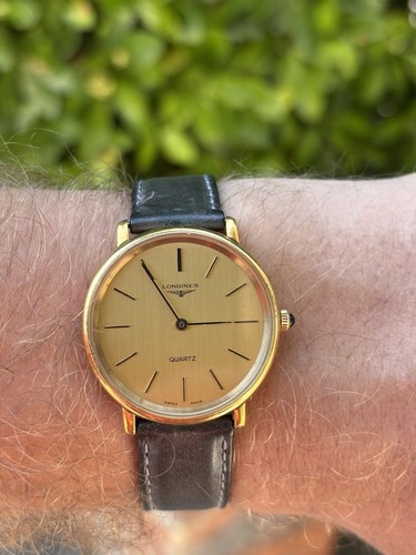 Vintage longines quartz 34mm - vintage,