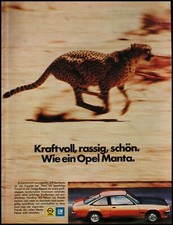 Opel Manta B, Original