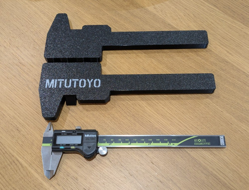 Digital caliper case - caliper, for