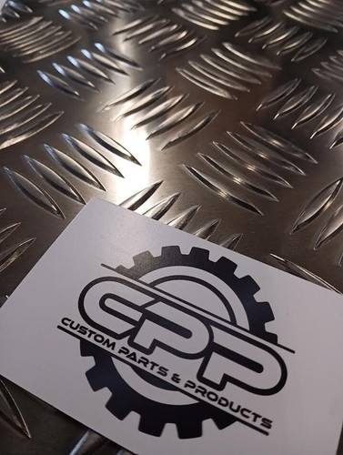 5mm thick aluminium chequer - aluminium,