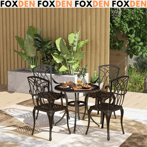 Bistro set pieces - bistro, cast