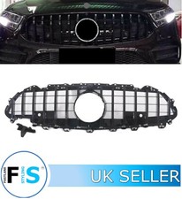 MERCEDES CLS CLASS C257 FRONT GRILLE PANAMERICANA GT STYLE GLOSS BLACK 2018+