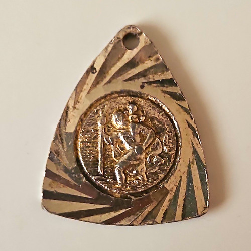 Lovely christopher charm - lovely, charm.