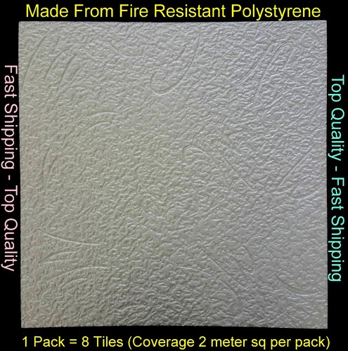 10m polystyrene ceiling - polystyrene, tile