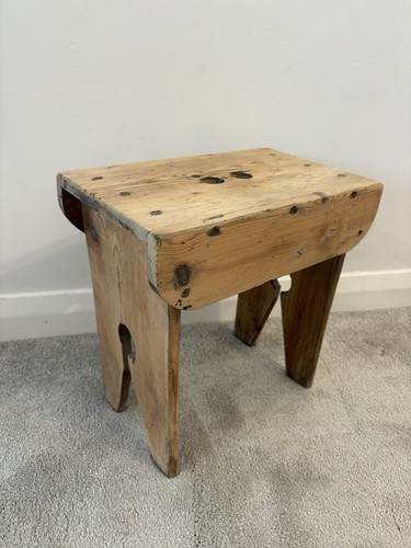Wooden milking stool plant - milking,