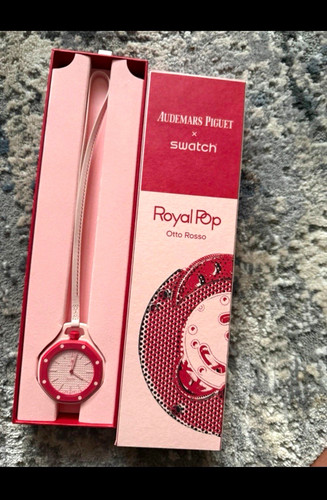 Swatch royal pop otto - swatch, rosso