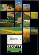 RENAULT TRACTOR 175-74 TZ OPERATORS MANUAL