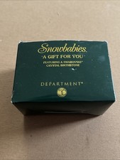 Dept 56 Snowbabies Swarovski