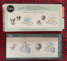 SIZZIX BIG SHOT EXTENDED MULTIPURPOSE PLATFORM 658992 plus SOLO THIN DIE ADAPTER