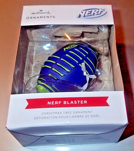 Hallmark ornament nerf - ornament,