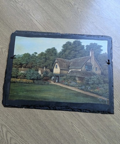 Natural slate print x - 1/2",
