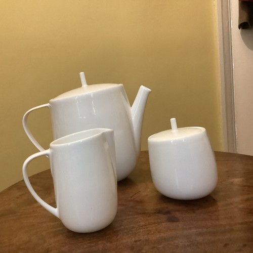 Denby tea set - tea, white