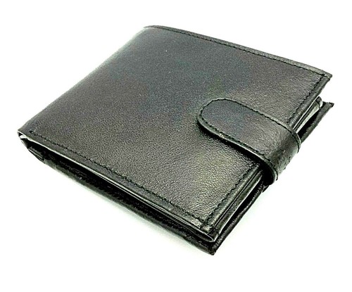 Mens leather wallet rfid - mens,