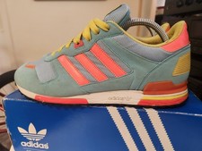 Adidas Originals X Oki-Ni ZX 700 Aqua/Neon Size 9 2004 Release Rare Vintage