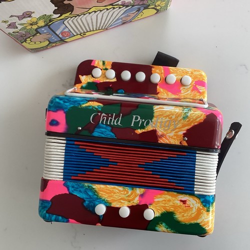 Vintage kids accordion musical - vintage,