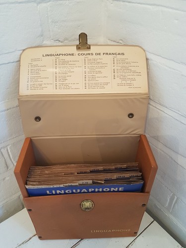 45rpm records linguaphone - 45rpm,