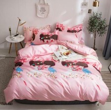 3D Bridal Flowers ZHUB58 Bed Pillowcases Quilt Duvet Cover Queen King Zoe