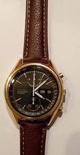 Seiko 6138-8020 Automatic Chronograph 'Black Panda' Vintage Rare