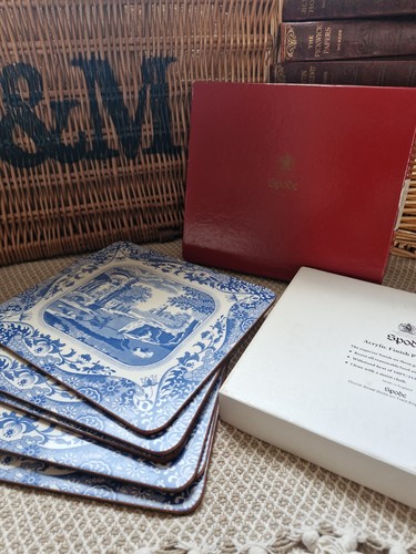 Spode blue italian placemats - spode,
