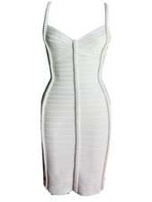 Herve Leger Ivory Bandage