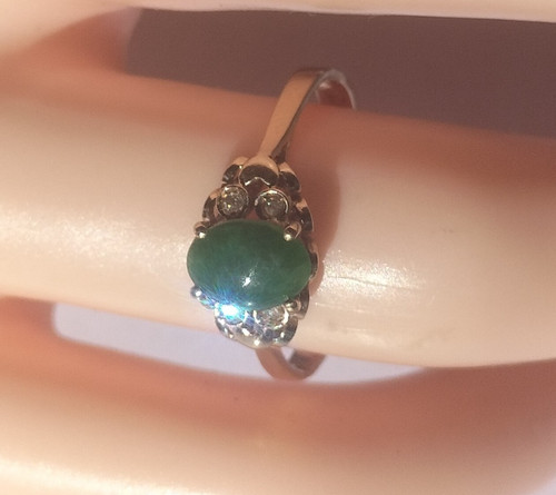 Vintage handmade 14k yellow - handmade,