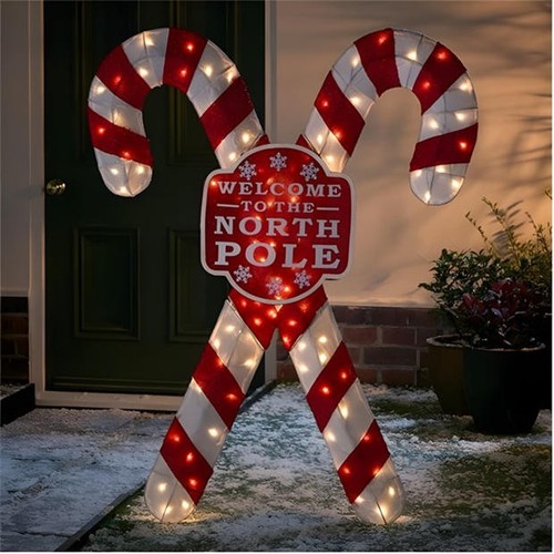 Outdoor candy cane - outdoor,