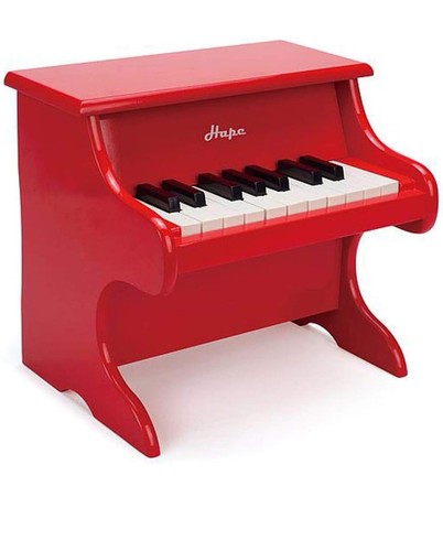 Hape red baby piano - red,