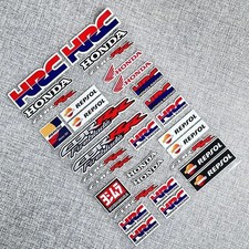 HRC Tank Helmet Racing Decal