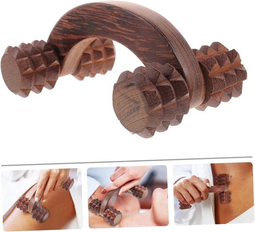 Wooden handheld massage - wooden,