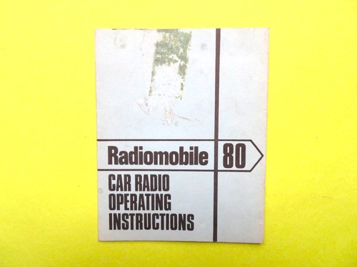 Radiomobile car radio - radiomobile,
