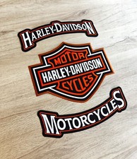 Harley Davidson Motorcycles XXL Biker Motorcycle Batch Back Pack  ️