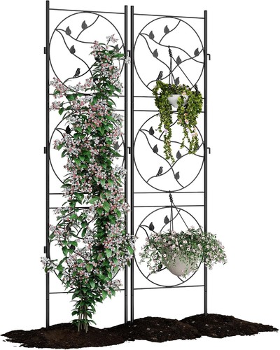Pack garden trellis black - pack,