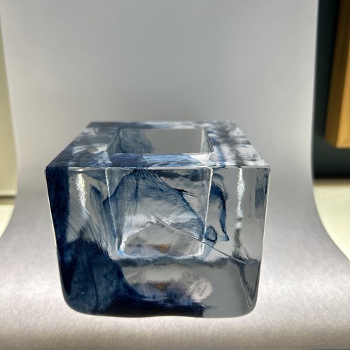 Kosta boda brick - boda, blue
