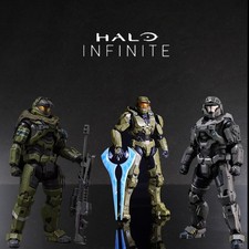 Halo Reach Spartan-B312 JUN-A266 EMILE-A239 Action Figure 1/12 Toys Model Set