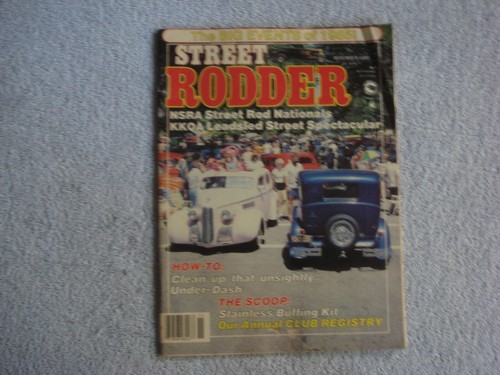 Street rodder 1985 - rodder, november