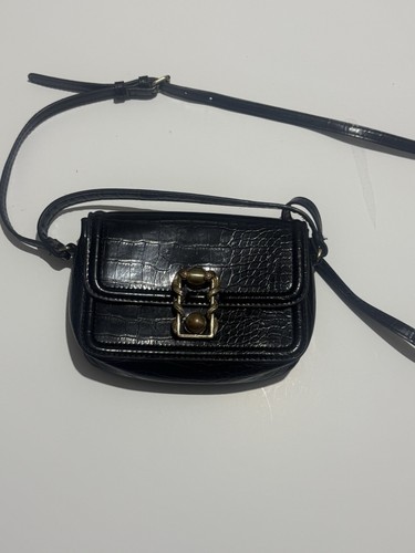 Zara black faux - black, leather